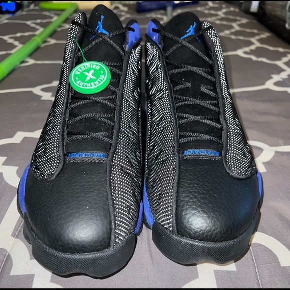 Nike Air Jordan Retro 13 Hyper Royal Blue Black Mens size 11 - Picture 3 of 5